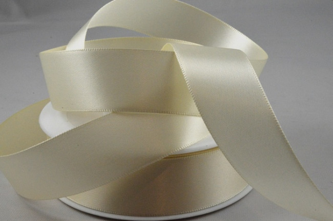 3mm, 7mm, 10mm, 15mm, 25mm, 38mm & 50mm Double Sided Satin