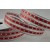 46045 - 25mm Red Wired Lurex Lined Ribbon x 10 Metre Rolls!