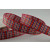 53780 - 38mm Red Tartan Ribbon (25 Metres)