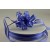 Y582 - 10mm Fasbo Sheer Pull Bow Ribbon (25 Metres)-Blue