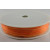 Y584 - 15mm Fasbo Sheer Pull Bow Ribbon (25 Metres)-26 Orange